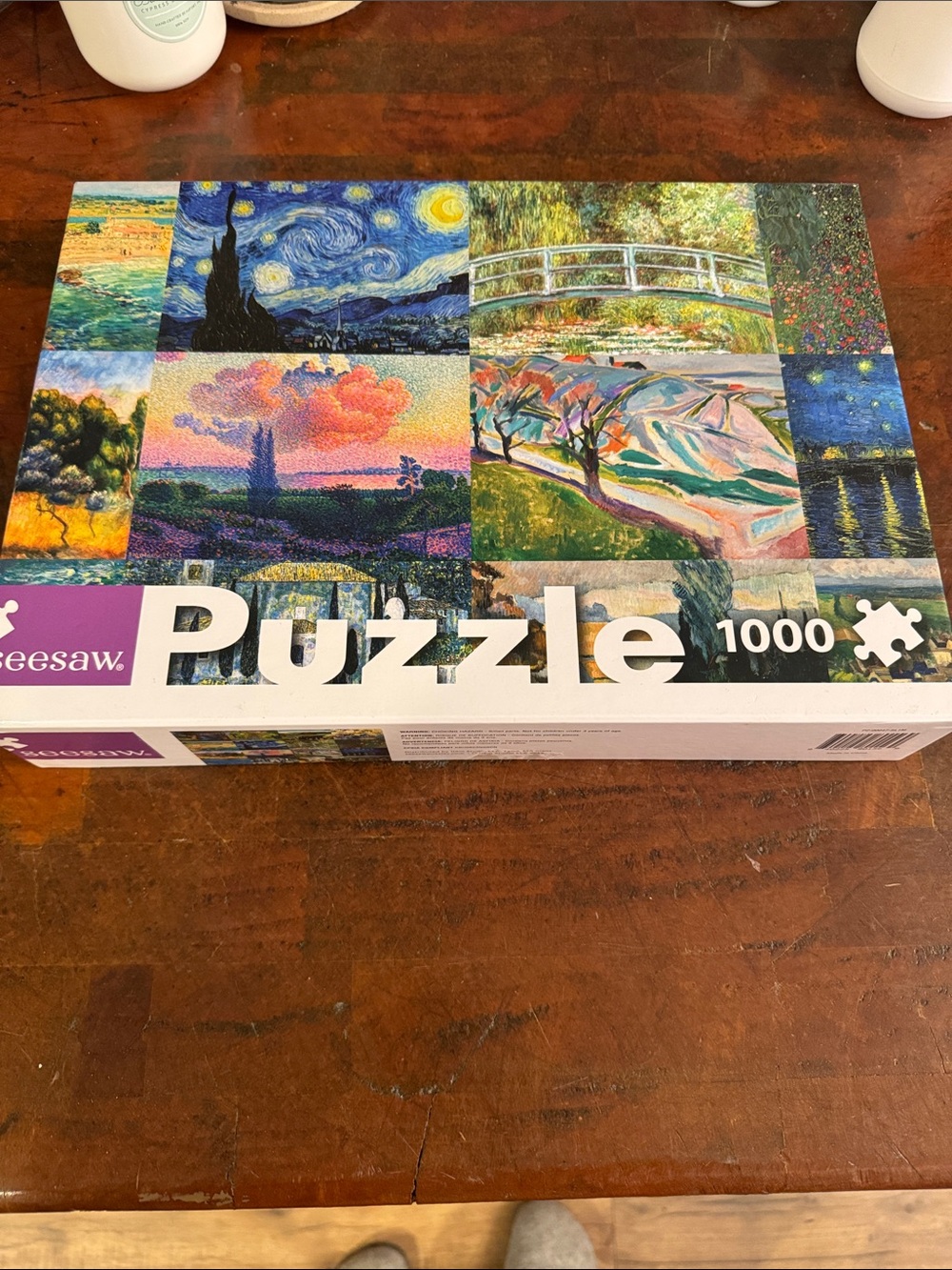 1000-Piece Art Collage Puzzle - Multicolor